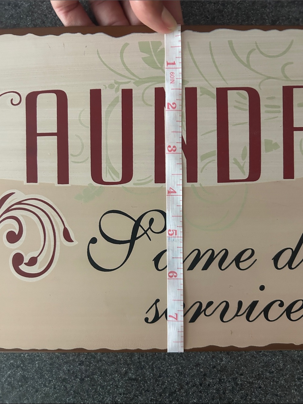 Laundry room wall decor - Picture 3 of 3